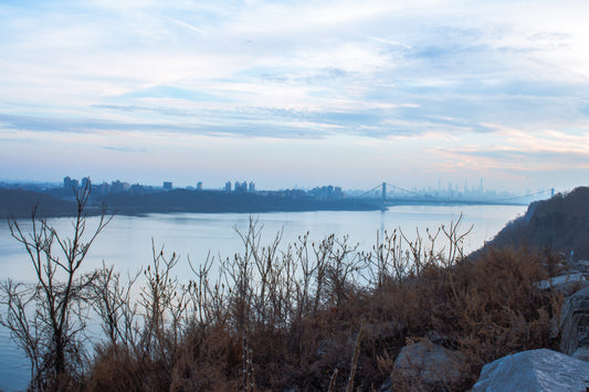 Hudson River Horizon | Framed Glossy Print