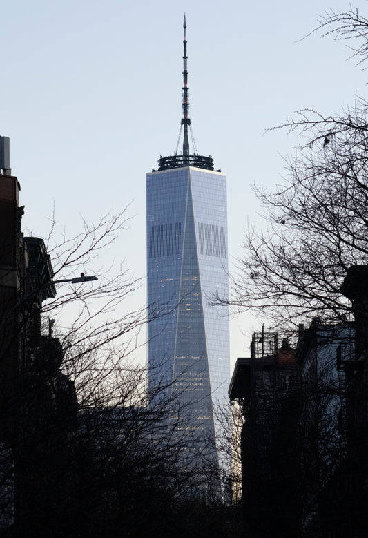 One World Trade Center Frammed Glossy Print