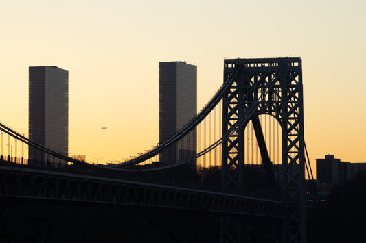 George Washington Bridge at Sunset