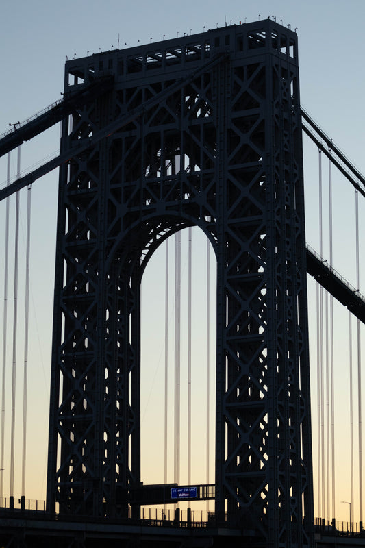 George Washington Bridge at Dusk